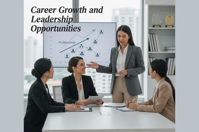 career growth and leadership opportunities