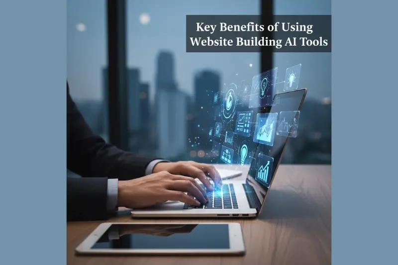 key benefits of using website building ai tools