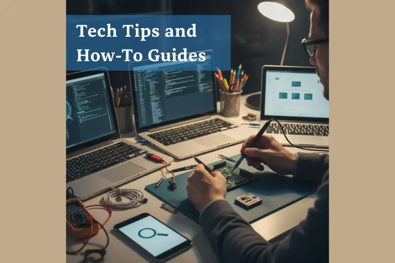 tech tips and how-to guides