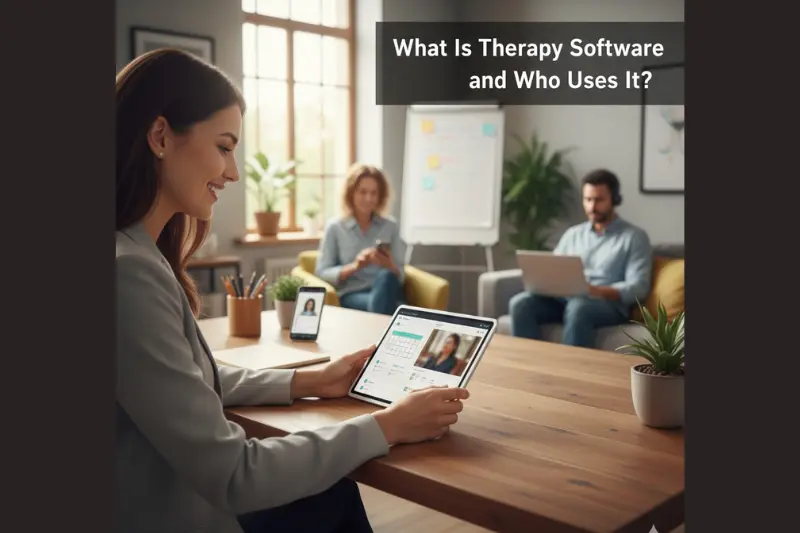 what Is therapy software and who uses it