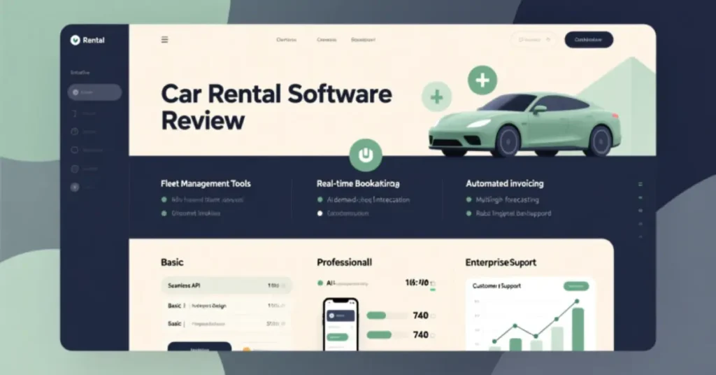 car rental software review