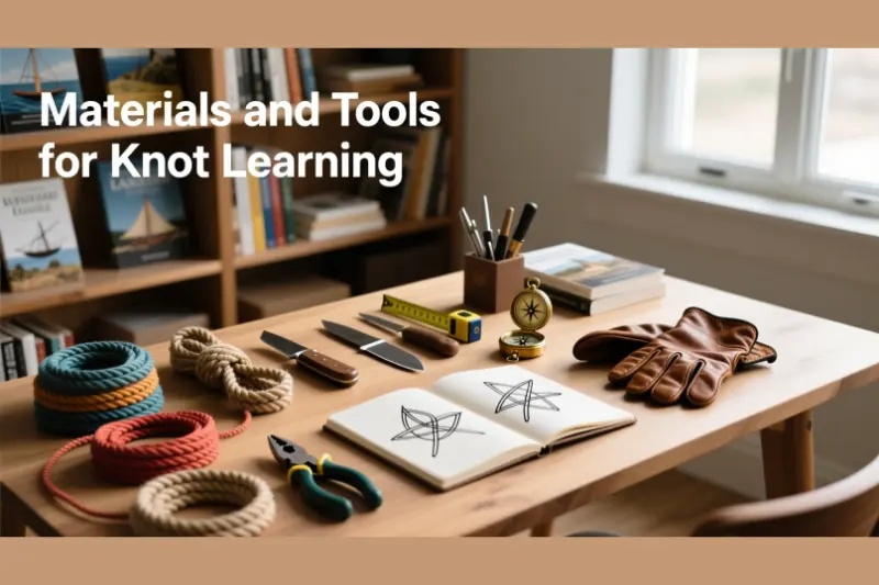 materials and tools for knot learning