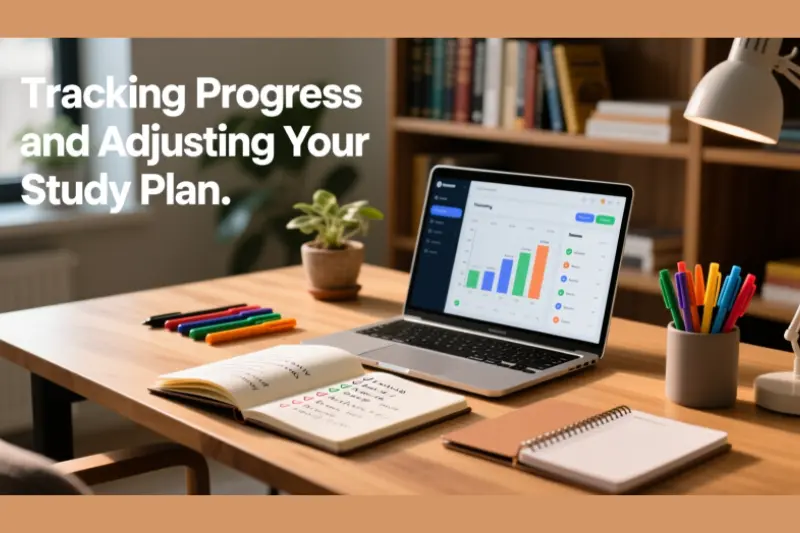 tracking progress and adjusting your study plan