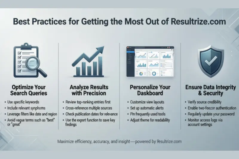 best practices for getting the most out of resultrize com
