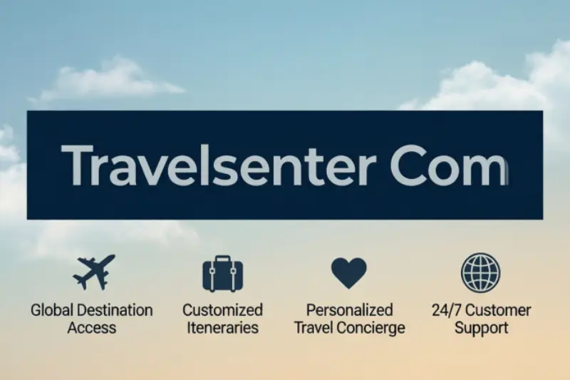 features of travelsenter com