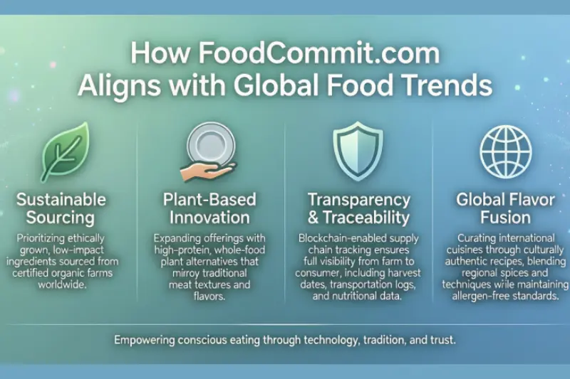 how foodcommit com aligns with global food trends
