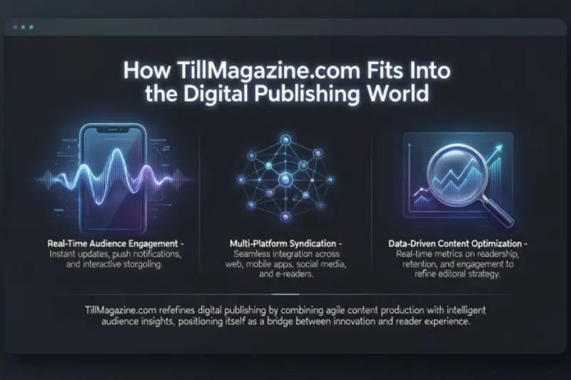 how tillmagazine com fits into the digital publishing world