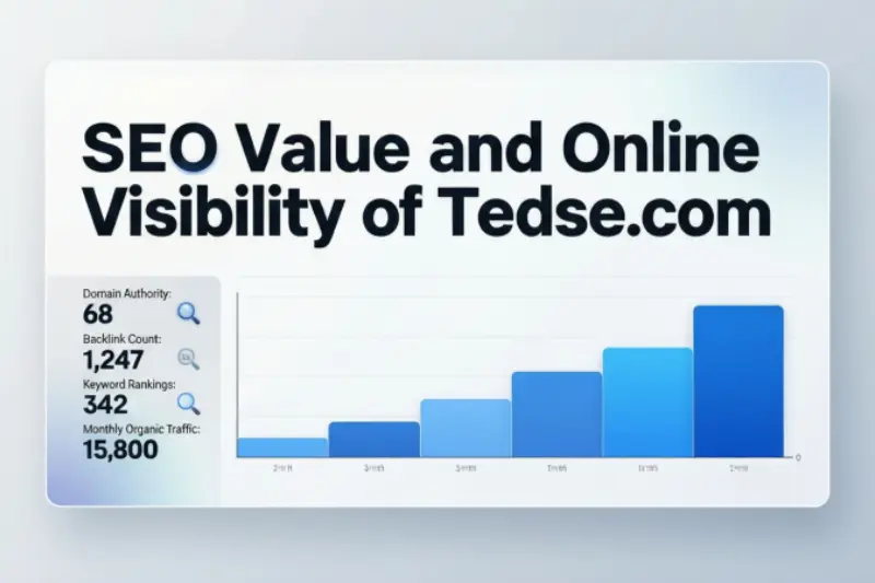 seo value and online visibility of tedse com