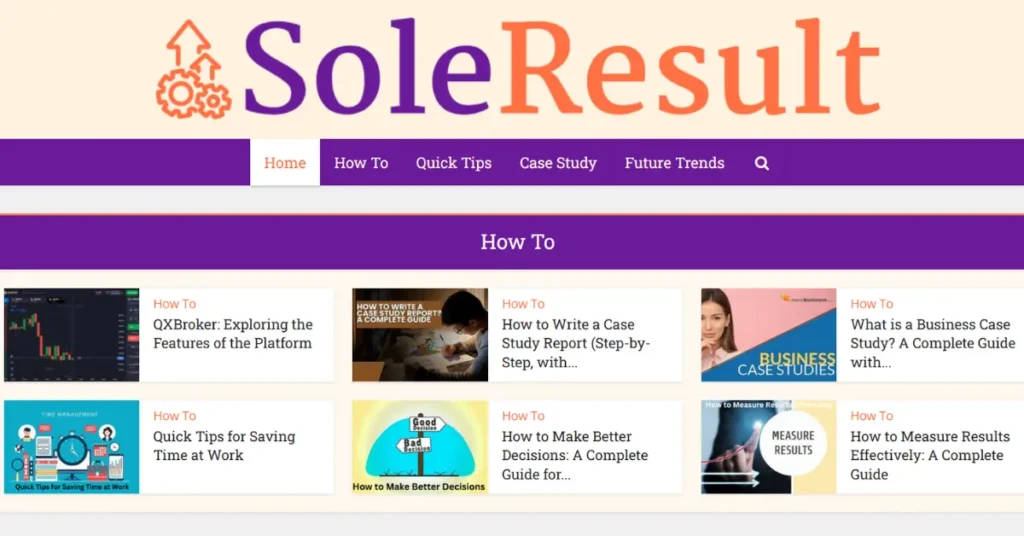soleresult com