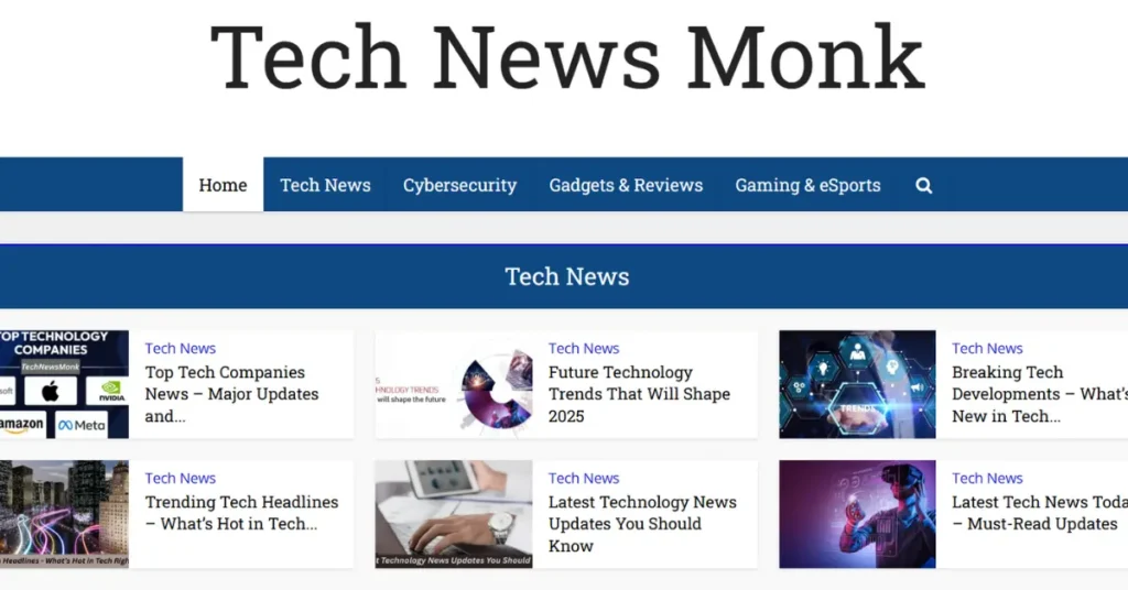 technewsmonk com