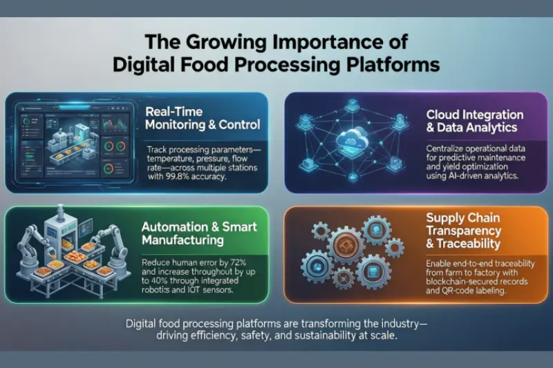 the growing importance of digital food processing platforms