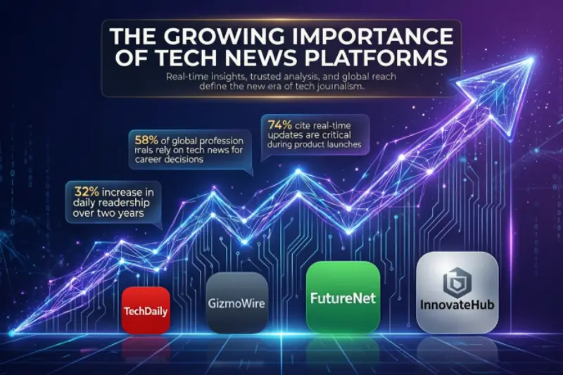 the growing importance of tech news platforms