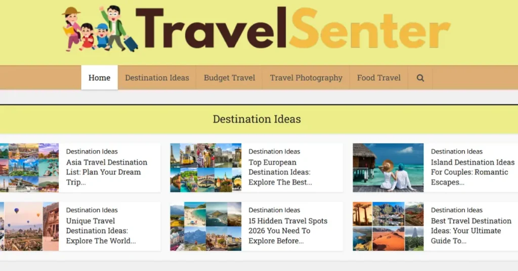 travelsenter com