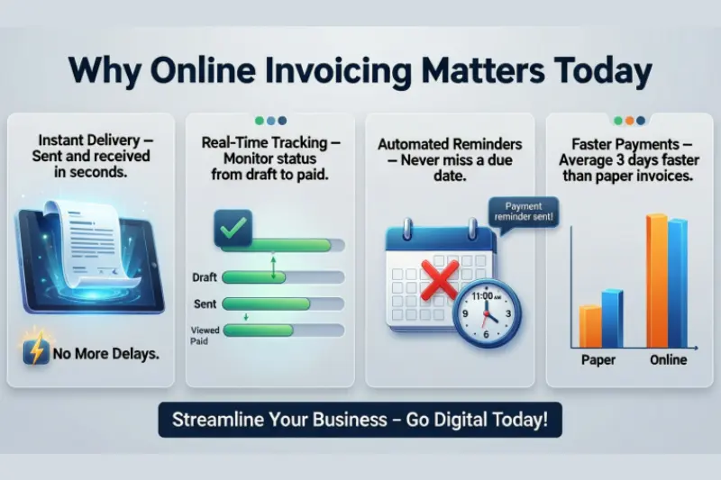 why online invoicing matters today
