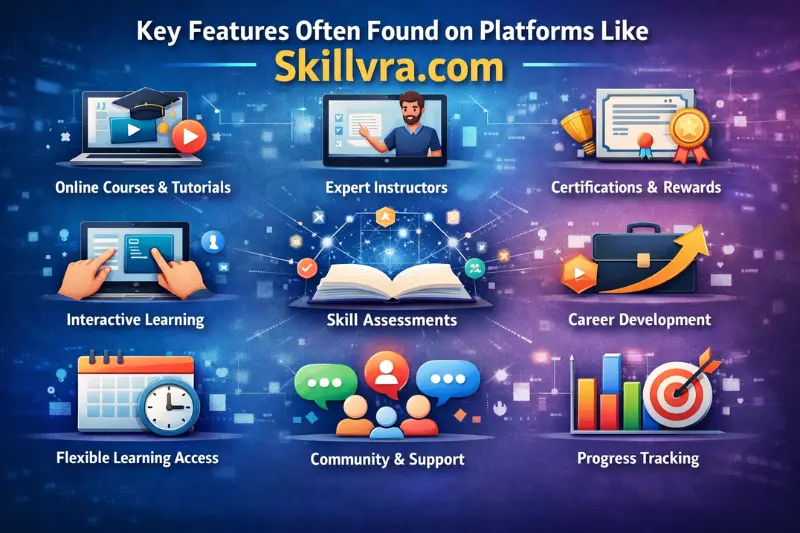 key features often found on platforms like skillvra com