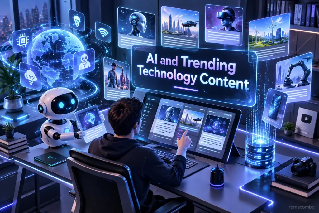 ai and trending technology content